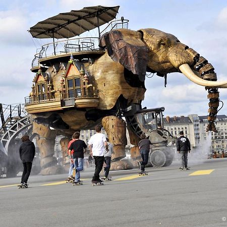 Douce Ambiance Au Coeur De Nantes Avec Hoomyアパートメント エクステリア 写真